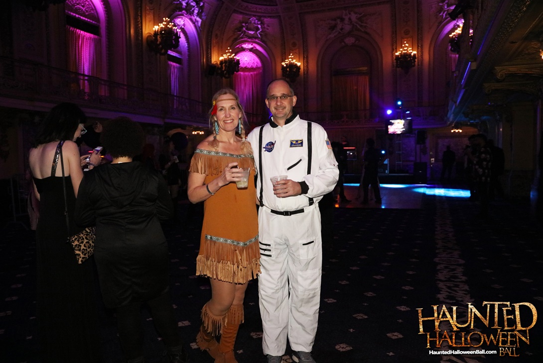 Creative Halloween costume ideas at Chicago's Congress Plaza Hotel